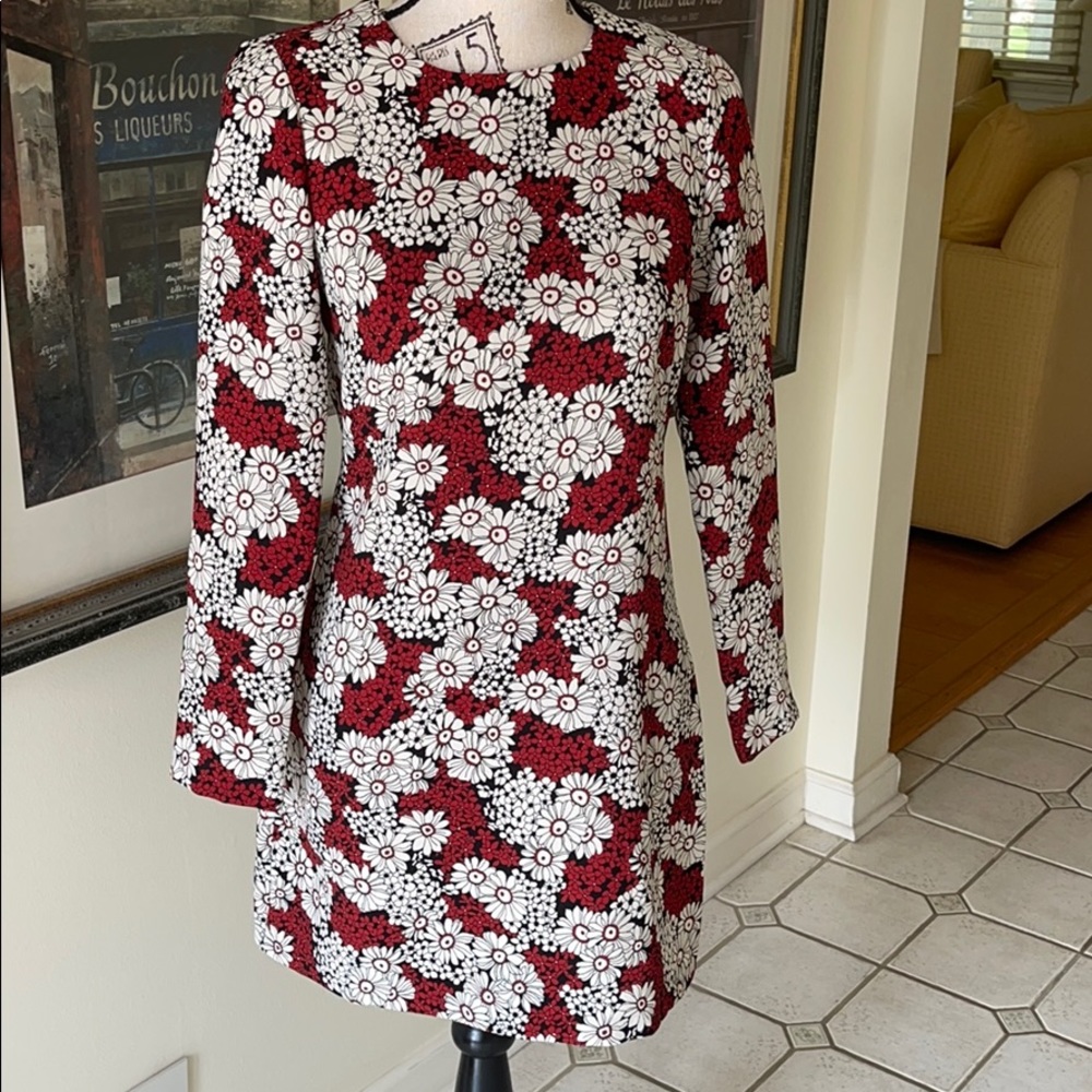 Zara Print Design Dress Size S
